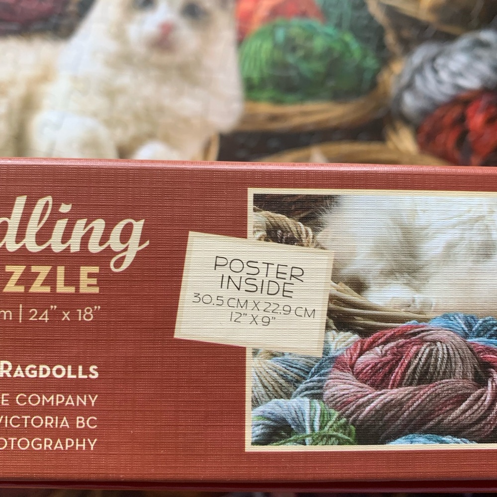 Cobble Hill Cat and Yarn Puzzle 275 - Picture 7 of 8